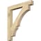 Ekena Millwork Balboa Block Rough Sawn Bracket, Douglas Fir, 4"W x 32"D x 36"H BKT04X32X36BOA05RDF - alternate 1